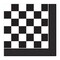 Party Central Club Pack of 192 Black and White Checkered Disposable Luncheon Party Napkins 6.5"